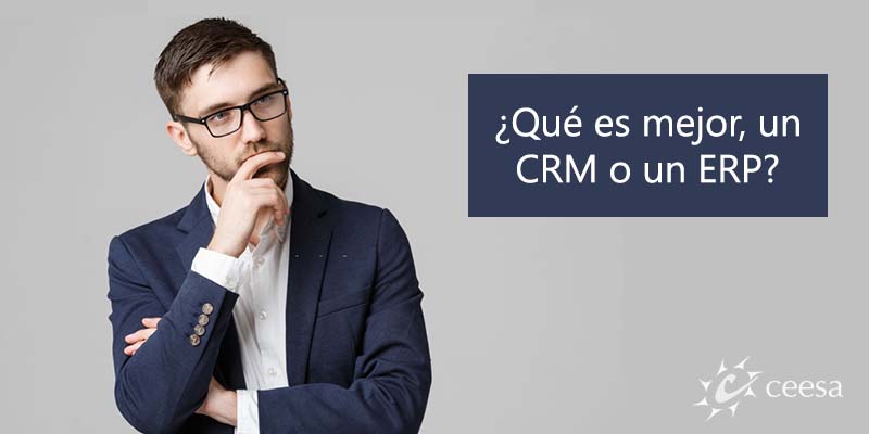 Diferencias entre CRM y ERP