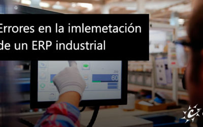 Errores en la implementación de un ERP industrial