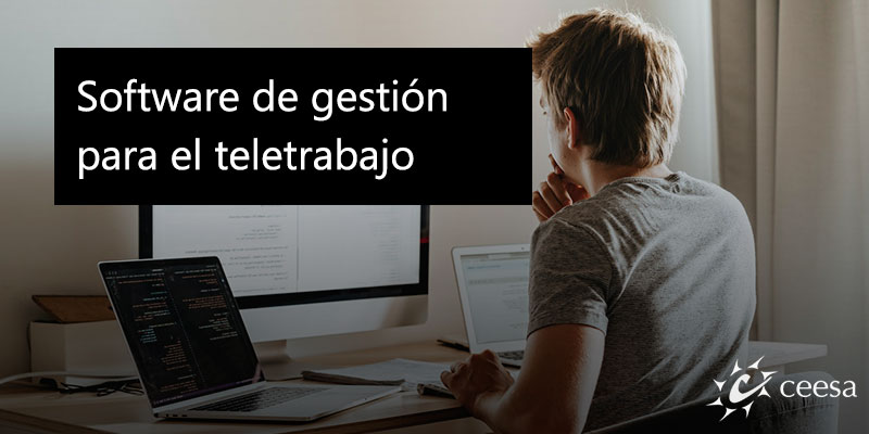 Software de gestión para el teletrabajo